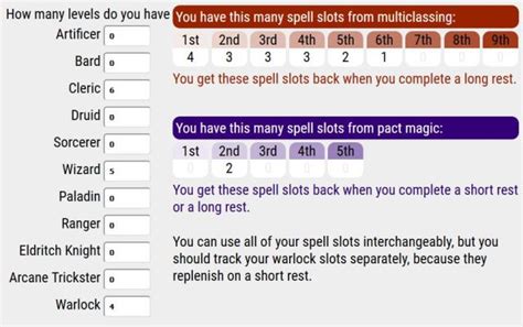 bg3 spell slot calc,Multiclassing 